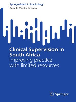 cover image of Clinical Supervision in South Africa